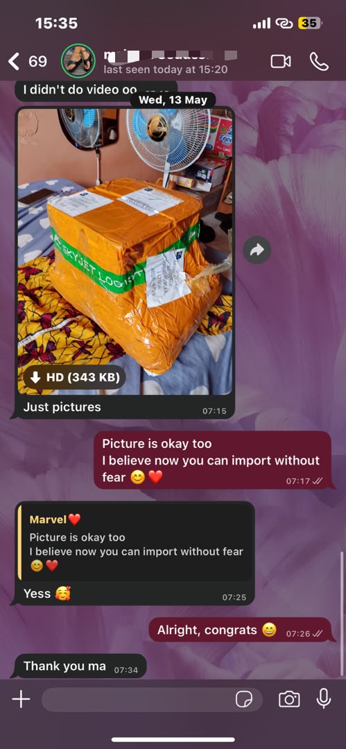 Testimonial screenshot 2